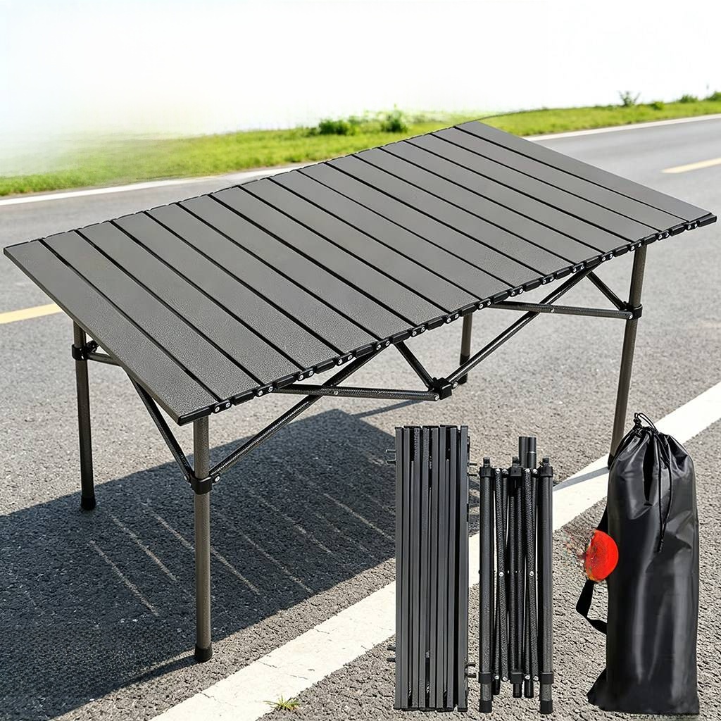 Camping Cooking Table - Portable Outdoor Camping Picnic Table Egg
