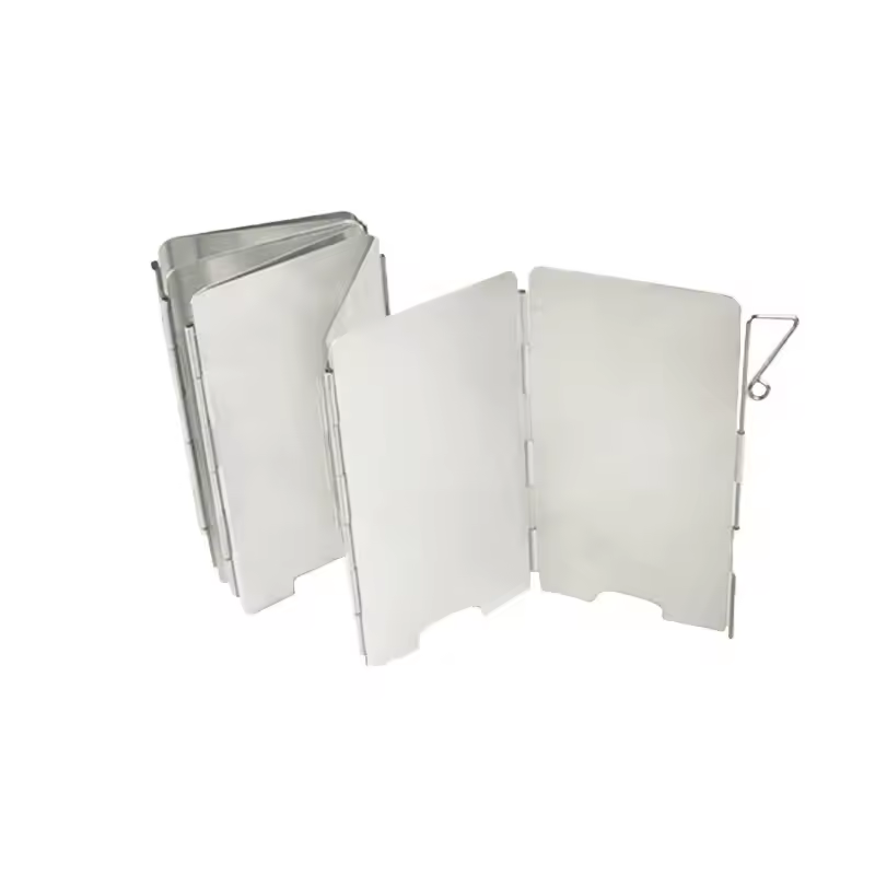Outdoor Stove Wind Shield Camp - Quality Camping Cooking Set ulasan dan harga