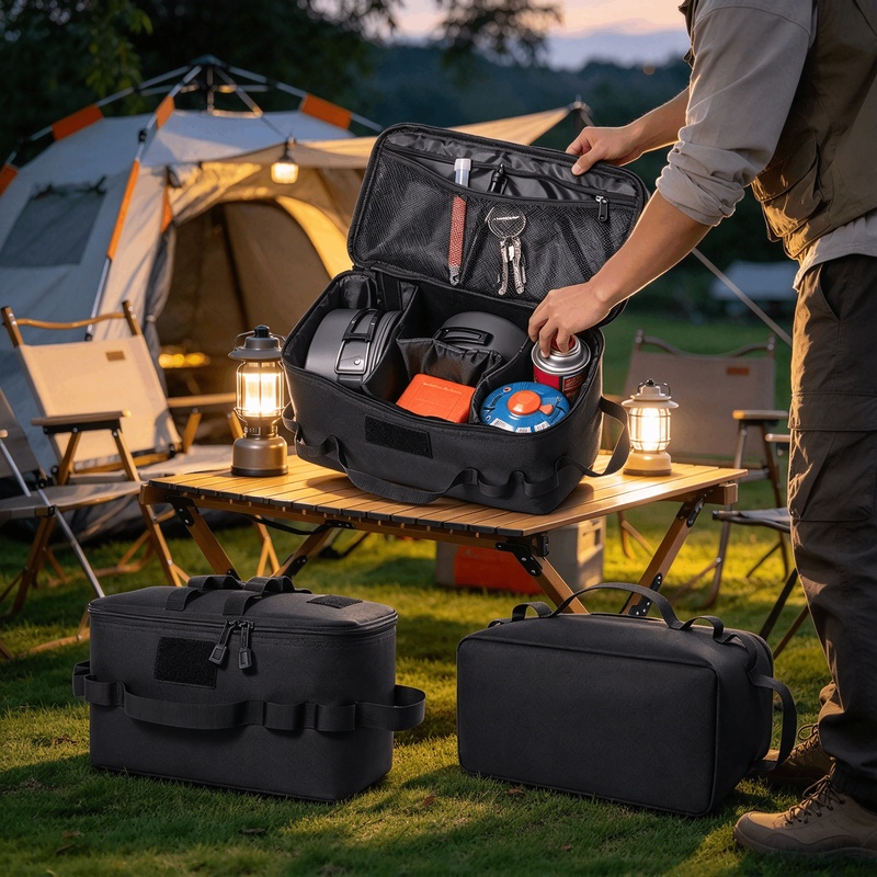 Large Capacity Camping Gear St - Camping Cooking Organizer ulasan dan harga