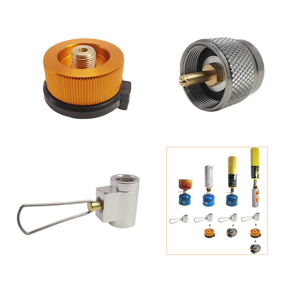3pcs/set Camping Stove Adapter - Quality Camping Cooking Set ulasan dan harga