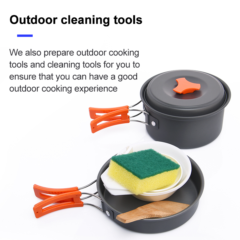 Widesea Camping Outdoor Cookwa - Quality Camping Cooking Set ulasan dan harga